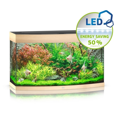 AKWARIUM VISION 180 LED JASNE DREWNO (DĄB)