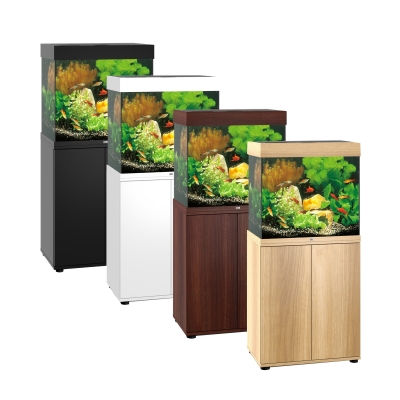 AKWARIUM LIDO 120 LED JASNE DREWNO (DĄB)